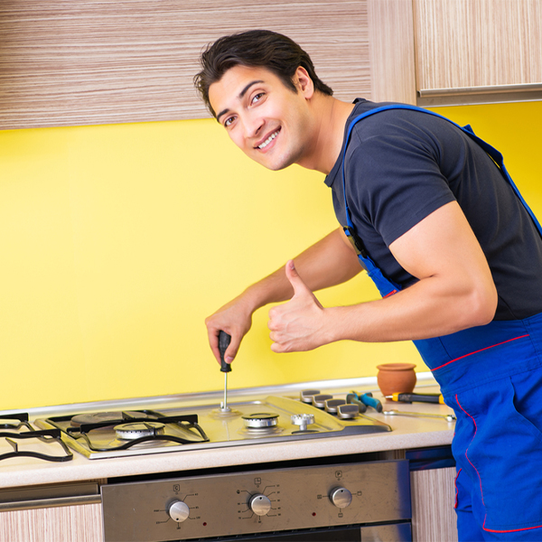 what are your typical service costs for stove repair in Sherrill